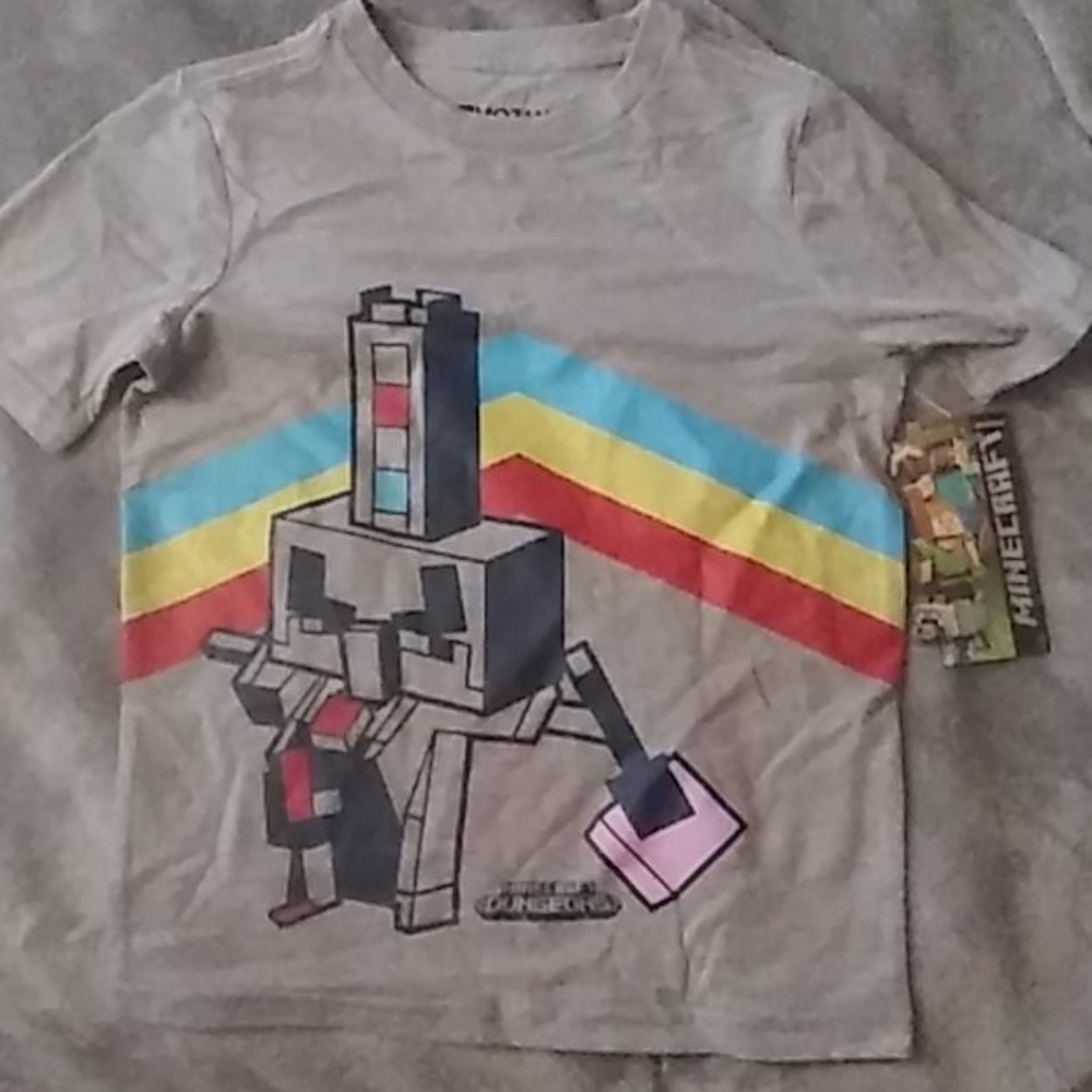 Boys mind craft shirt